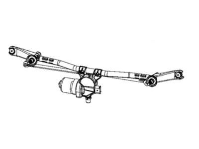 Jeep Wrangler Wiper Pivot - 68293022AD