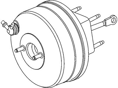 Mopar 5142651AA Booster Power Brake