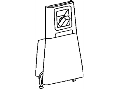 Chrysler 1AD01BDAAC TRAY Floor Console