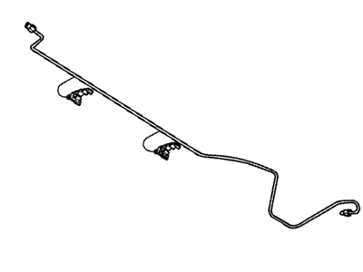 Jeep 4683449AB CLIP Tube 2 Way