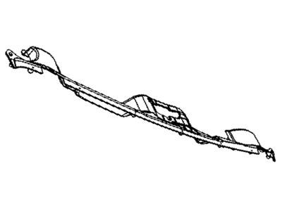 Mopar 5116364AB Panel Upper Fascia