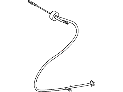 Dodge 4779591AC CABLE Parking Brake