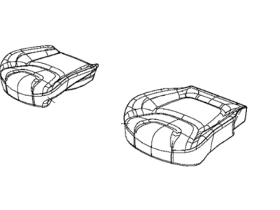 Jeep 6QN70DX9AA COVER Front Seat Cushion