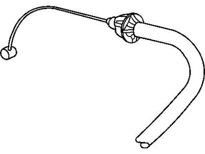 Chrysler 4891556AC CABLE Throttle Control