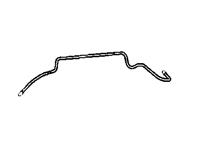 Dodge 68013527AA TUBE Fuel Return Line