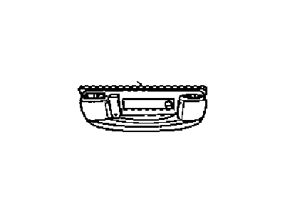 Mopar 1TN62DX9AA Handle Grab Rear