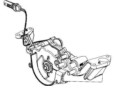 Jeep 5184295AF PUMP Engine Oil