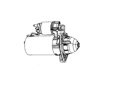 Jeep 68100366AA STARTER Engine