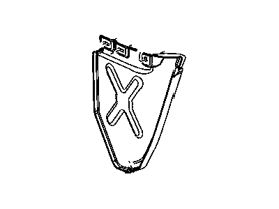 Dodge 55359514AB SHIELD Splash