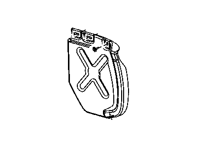 Dodge 55359518AB SHIELD Splash