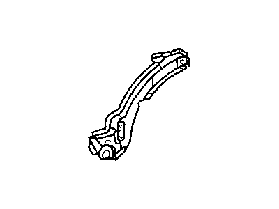 Dodge 5104192AA PANEL Fender Extentsion