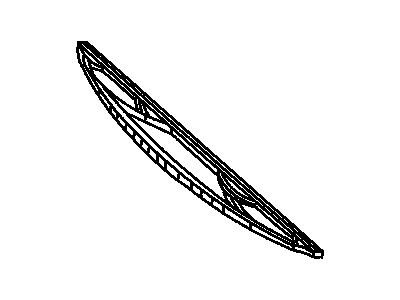 Dodge 5124454AA WIPER BLADE