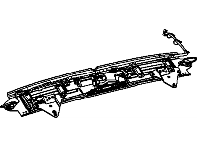 Mopar 68028392AA Motor Folding Top Header Latch