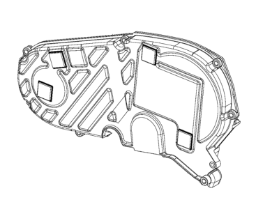 2017 Jeep Cherokee Timing Cover - 68286228AA