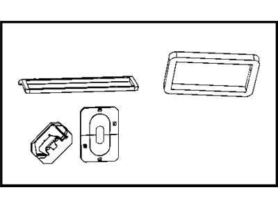 Dodge 68038530AB SEAL KIT A/C And Heater Unit