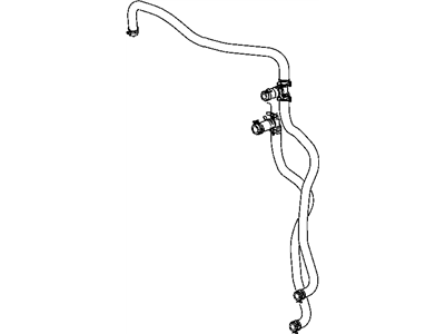 Jeep 68000977AA HOSE Heater Supply