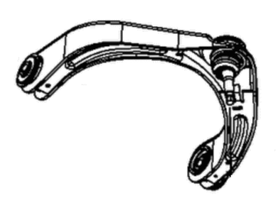 Mopar 68323530AA Arm Upper Control Front, Driver Side