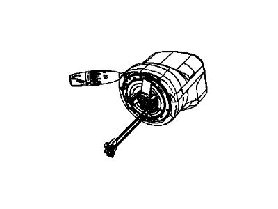 Dodge 1NJ75DX9AC MODULE Steering Column