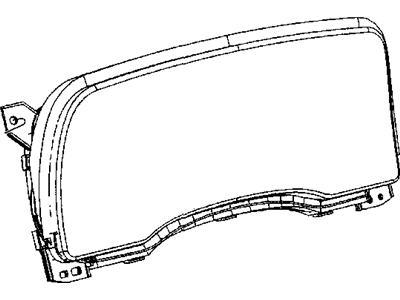 Mopar 68054483AA Cluster Lid