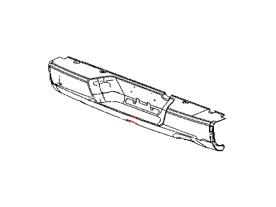 2004 Dodge Ram 3500 Bumper - 55077107AF