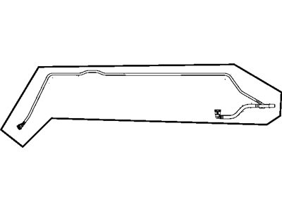 Jeep 5174671AA TUBE Control Valve to Canister