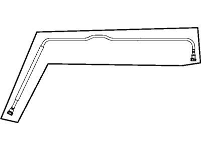 Jeep 5143956AA TUBE Fuel Module to Supply Line