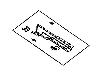 Dodge 55256774AD CROSSMEMBER Floor Pan
