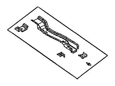 Dodge 55256771AD CROSSMEMBER Floor Pan