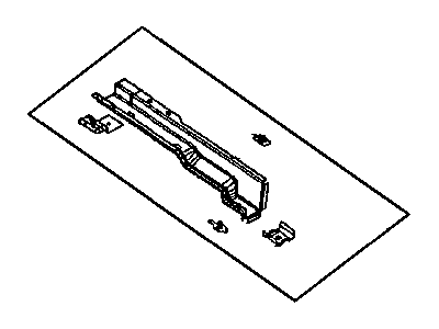 Dodge 55256775AD CROSSMEMBER Floor Pan