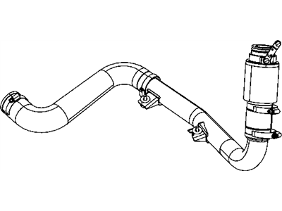 Chrysler 4891554AB HOSE Intercooler Inlet