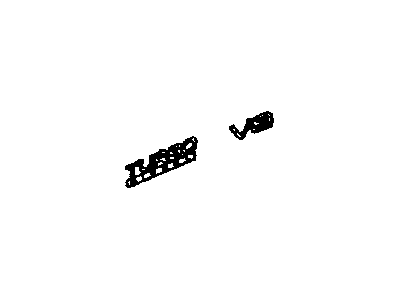 Jeep 55155620 NAMEPLATE V8