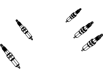 Jeep S3RE14PLP5 SPARK PLUG