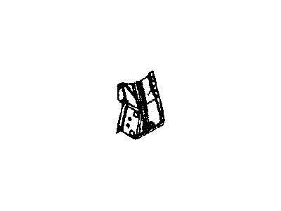 Jeep 55360624AB REINFORCEMENT Striker Assembly