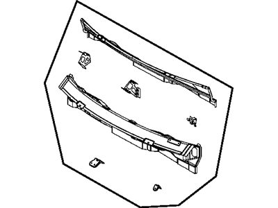 Mopar 5067917AF Panel Cowl And Plenum
