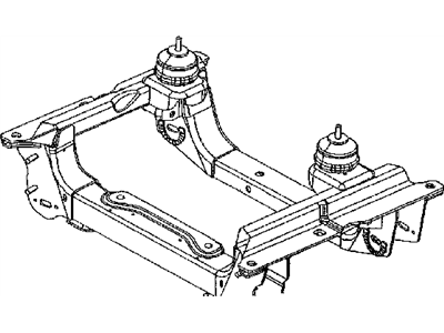 Mopar 52129011AC Insulator Engine Mount