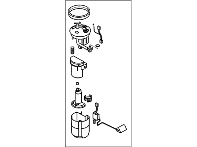 Chrysler MR508282 PUMP Fuel