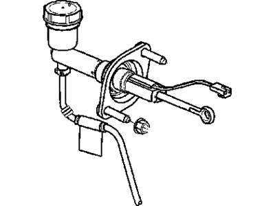 Ram 55366325AF HYDRAULIC ASSEMBLY Clutch Master Cylinder