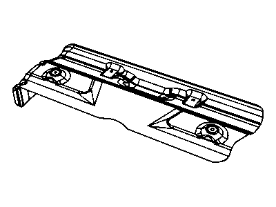 Mopar 4673702AB Heat Shield, Rear