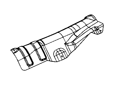 Mopar 4673701AB Heat Shield, Front