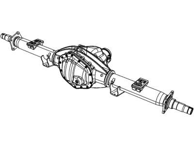 Ram 68235456AA AXLE Service Rear