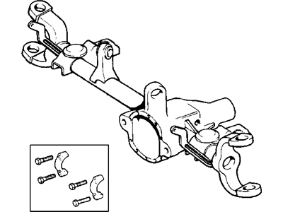 Jeep 68017161AA HOUSING Axle
