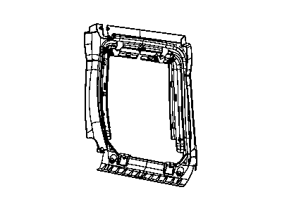 Dodge 1ME301DVAA BRACKET Seat