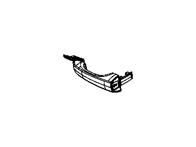 Dodge Journey Door Handle - 1RH65KLBAD