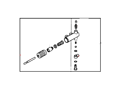 Chrysler MD748617 CYLINDER Clutch Release