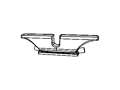 Chrysler 5058247AB DUCT Defroster