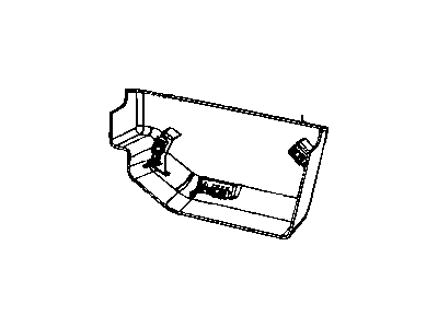 Jeep 1CG55DX9AE COVER Rear Wiper Motor