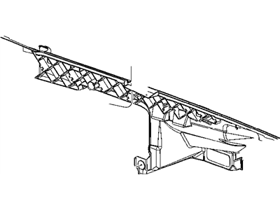 Mopar 4865636AB Support Fender