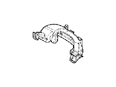 Chrysler 4595854AA DUCT Air Distribution