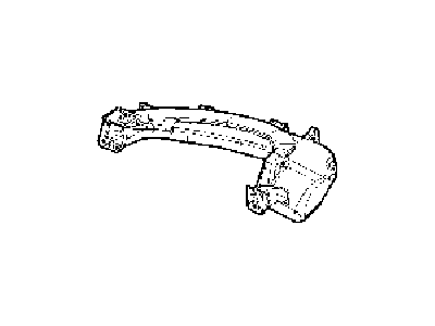 Chrysler 4595851AA DUCT Air Distribution