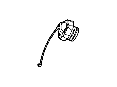 Dodge 5278632AG CAP Fuel Filler